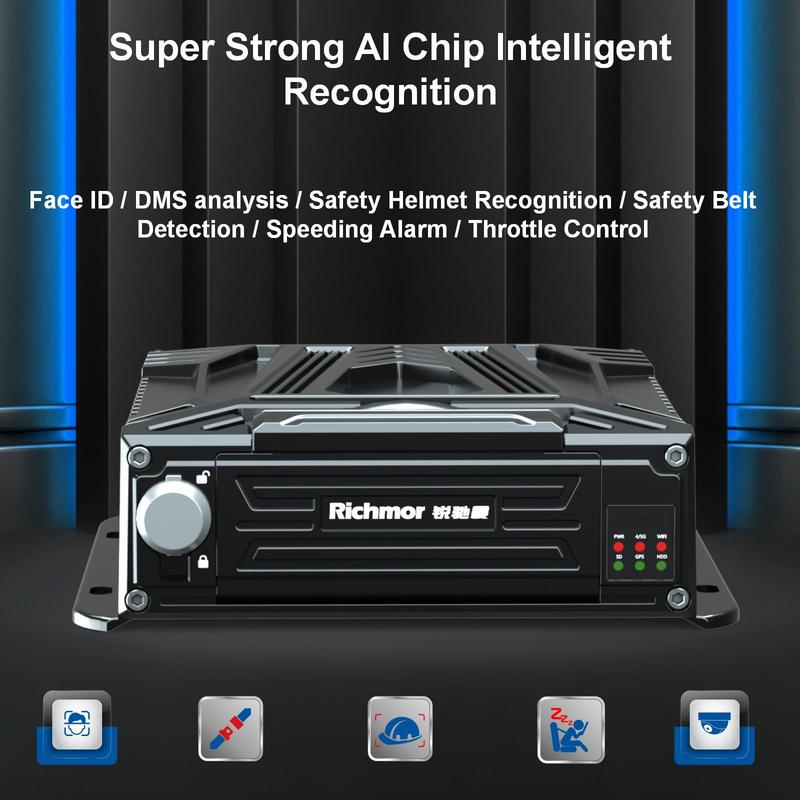 AI 1080p 8ch Video Recorder for