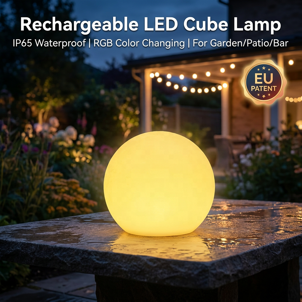 Solar Pool Floating Light Ball with Remote Control and Auto Off