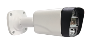 Fsan ngoài trời <span class=keywords><strong>IP</strong></span> Bullet <span class=keywords><strong>Camera</strong></span> 2MP/4MP CMOS 4mm ống kính cố định tầm nhìn ban đêm kép ánh sáng PoE Mic & loa không thấm nước phát hiện con người - Product Image 3