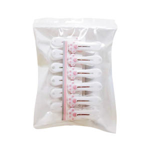 Pinces <span class=keywords><strong>à</strong></span> <span class=keywords><strong>linge</strong></span> modernes et simples, coupe-vent, pour chaussettes et sous-vêtements, motif patte de chat, en plastique <span class=keywords><strong>sans</strong></span> trace, modèle de <span class=keywords><strong>marque</strong></span> OEM, vente en gros - Product Image 6
