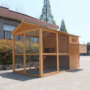 大型で快適、耐久性のある木製鶏小屋、通気性があり環境に優しく防水機能を備え、オールシーズン対応 - Product Image 4