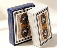 Nouvelles cartes de poker personnalisées de qualité supérieure, impression et fabrication de jeux de cartes en plastique double face sur mesure