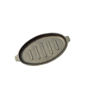 Offre Spéciale ovale <span class=keywords><strong>en</strong></span> <span class=keywords><strong>fonte</strong></span> Sizzler <span class=keywords><strong>plat</strong></span> <span class=keywords><strong>plat</strong></span> Fajita casserole avec plateau <span class=keywords><strong>en</strong></span> bois poignée <span class=keywords><strong>en</strong></span> <span class=keywords><strong>fonte</strong></span> - Product Image 4