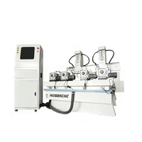 Kit de machine de fraisage CNC 3D à 4 axes Jinan Mosencnc Multi Head 1325 pour le travail du bois, le bois, le métal et l'acrylique
