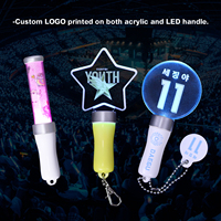 Mini bâton lumineux portable, porte-clés capsule, cadeaux créatifs, mini bâton lumineux rond en forme de cœur, pendentif porte-clés