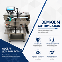 Máquina Rebobinadora de Etiquetas Automática de 165 mm con Ajuste del Eje XY y Función de Conteo por Lotes para Codificación por Inyección de Tinta Láser TIJ CIJ
