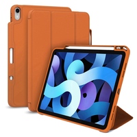 Casing Folio Tablet kulit PU pintar TPU anak pemegang pensil tahan guncangan kustom grosir baru 2024 untuk iPad Air 4 10.9 casing penutup Pro