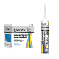 Mastic de silicone adhésif économique et pratique en acier inoxydable pour les fentes de porte et de fenêtre pour les comptoirs et les éviers de cuisine