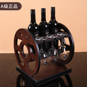 Estante de vino al por mayor de fábrica, estante de gabinete, Bodega de vino, portabotellas, botellero de madera - Product Image 5