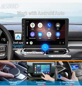 Autoradio 1Din 9 pouces Linux RTS avec CarPlay sans fil, <span class=keywords><strong>Android</strong></span> <span class=keywords><strong>Auto</strong></span>, écran tactile, en stock, livraison rapide - Product Image 4