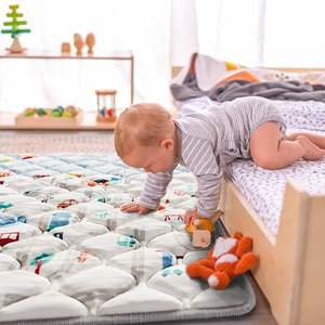 Tappetino da gioco per bambini in schiuma spessa di alta qualità 50x50 pollici tappetino per box impermeabile antiscivolo per bambini piccoli - Product Image 4