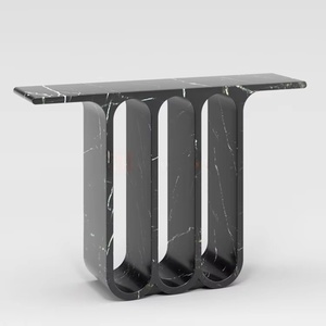 <span class=keywords><strong>Mesa</strong></span> de <span class=keywords><strong>consola</strong></span> de entrada de mármol italiano moderno de estilo nórdico para decoración de hogar o apartamento muebles de sala de estar - Product Image 3