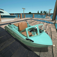 Mini Jet-boat Électrique en Aluminium à Moteur pour Jeux Aquatiques Personnels, Type Jet Ski, avec Propulsion par Jet d'Eau, Type Go-Kart, En Promotion