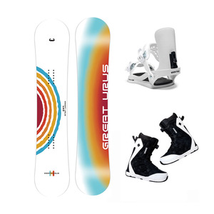 Ensemble complet de snowboard avec bottes personnalisées et tout l'équipement - Fabricant OEM QYST01 Livraison rapide pour la demande saisonnière W - Product Image 6