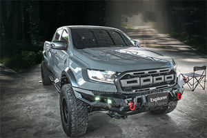 Pare-chocs avant en acier <span class=keywords><strong>pour</strong></span> <span class=keywords><strong>Ranger</strong></span> T7 T8 avec lumière LED Winck support voiture <span class=keywords><strong>4X4</strong></span> accessoires barre de pare-chocs - Product Image 6