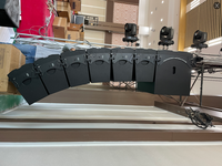 Nouvelle gamme de haut-parleurs Line Array avec subwoofer de 18 pouces, amplificateur DSP intégré, utilisation en extérieur, 500W-1000W, construction métallique, 8 ohms