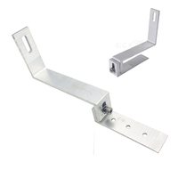 Crochets de fixation solaires en aluminium pour tuiles de toit – Supports de montage pour panneaux solaires