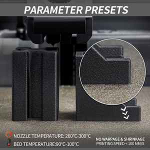 TINMORRY Filament d'imprimante 3D 1.75mm Filament PETG écologique PLA/ABS/PETG/ASA/TPU 1KG/ROLL tiges en plastique PET-GF - Product Image 4