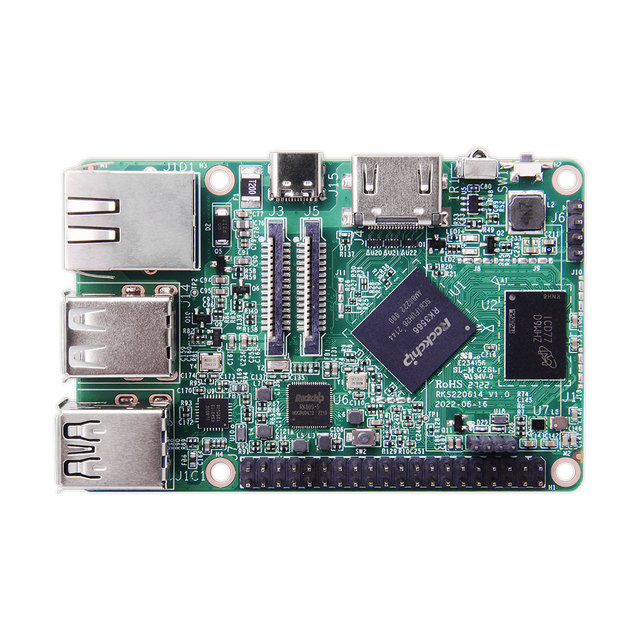 Rockchip RK3128 SBC Raspberry Pi Form Factor Alternative Development Board Android Linux Quad Core Cortex-A7 HD.MI 1080P 85x56mm