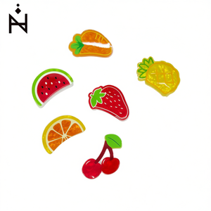 Fermacapelli a forma di artiglio della serie Fruit da 5,5 cm, accessori per capelli per donne e ragazze - Product Image 1