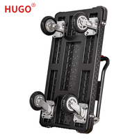 Carro de plástico 150kg 1 tonelada plegable Hotel equipaje plataforma camión empujar Carro de mano