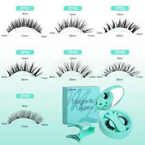 <span class=keywords><strong>Cils</strong></span> magnétiques réutilisables à faible quantité minimale de commande meilleure qualité construisez vos propres <span class=keywords><strong>cils</strong></span> magnétiques de qualité supérieure sans colle avec applicateur - Product Image 6