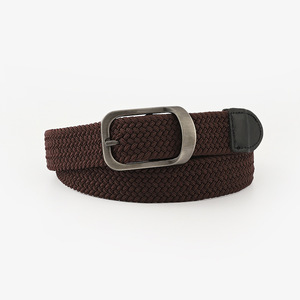 Nouveau design de <span class=keywords><strong>ceinture</strong></span> <span class=keywords><strong>élastique</strong></span> tressée réglable à boucle ardillon en alliage <span class=keywords><strong>ceinture</strong></span> <span class=keywords><strong>élastique</strong></span> décontractée unisexe pour hommes et femmes sans trous - Product Image 3