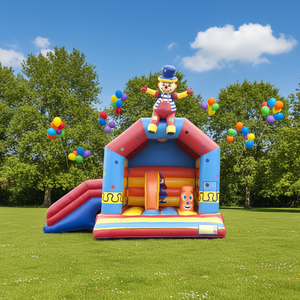 <span class=keywords><strong>Château</strong></span> <span class=keywords><strong>gonflable</strong></span> sur le thème du clown personnalisé, <span class=keywords><strong>château</strong></span> <span class=keywords><strong>gonflable</strong></span> pour enfants, trampoline <span class=keywords><strong>gonflable</strong></span>, <span class=keywords><strong>château</strong></span> de saut avec toboggan <span class=keywords><strong>à</strong></span> <span class=keywords><strong>vendre</strong></span> - Product Image 1