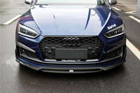Pare-chocs de voiture style RS5, kit carrosserie en PP/carbone/fibre de verre, calandre avant pour A5 S5 2017-2019