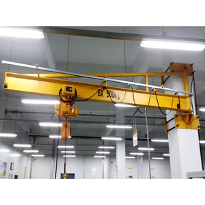 Mini grúa de brazo giratorio eléctrico de 1 tonelada montada en la pared con núcleo de Motor de polipasto eléctrico marca Yuzhong 1 año de garantía - Product Image 2