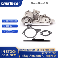 Linkteco Timing Belt Kit & pompa air untuk Mazda Miata 1,8 l L4 DOHC 1994-2000 B660-12-700D B660-12-730C BP0510235C