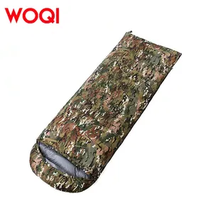 Woqi Mùa 3-4 Ấm Áp Và Lạnh Cắm Trại Ngoài Trời Không Thấm Nước Mùa Đông Camo Túi Ngủ Phong Bì Túi Ngủ