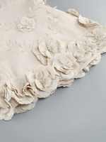 Robe de soirée élégante sans bretelles en spandex et mousseline de soie, coupe trapèze, amincissante, style célébrité, motif floral uni, haute qualité, personnalisable
