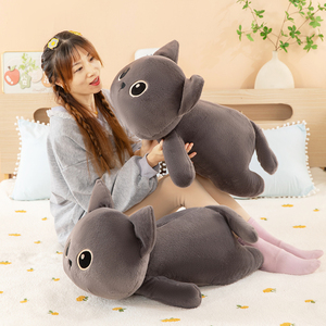 Juguete <span class=keywords><strong>de</strong></span> Peluche <span class=keywords><strong>de</strong></span> Gato Negro Suave y Adorable en Oferta, Muñeco <span class=keywords><strong>de</strong></span> Peluche <span class=keywords><strong>de</strong></span> Tela <span class=keywords><strong>de</strong></span> Algodón para Niños, Decoración del Hogar y Regalo - Product Image 6