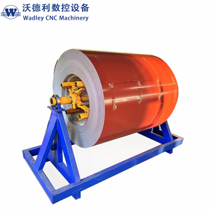 New WADLEY 5 Tons 8 Tons 1000mm 1250mm Manual Decoiler Uncoiler for Steel Coils - Product Image 1