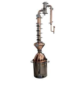 Towin 65L Distillateur d'alcool domestique en cuivre pour whisky, équipement de distillation à vendre / Kit de distillation d'alcool domestique / Distillateur à usage domestique - Product Image 2