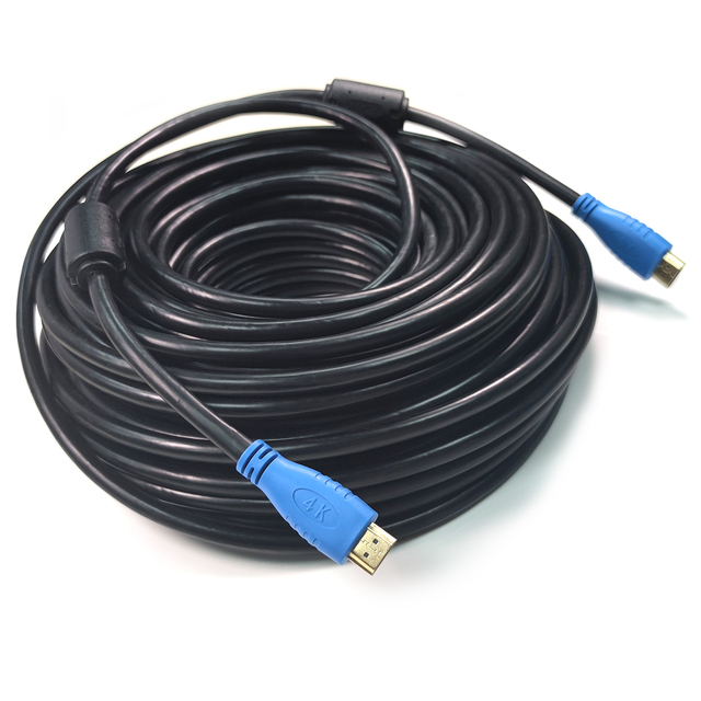 High Quality V1.4 4K HDMI Cable Video Cables Gold Plated Male to Male for HDTV 20m HDMI Cable 4K