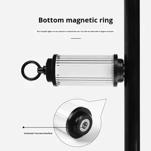 Xách tay <span class=keywords><strong>LED</strong></span> cắm trại đèn lồng IP65 đánh giá điều khiển cảm ứng USB có thể sạc lại siêu dài tuổi thọ pin tuyệt vời khả năng hiển thị dễ dàng mang theo - Product Image 4