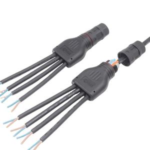 AOHUA da 1 a 2 3 <span class=keywords><strong>4</strong></span> impermeabile Y <span class=keywords><strong>tipo</strong></span> M12 M14 M15 M16 M20 impermeabile 2 3 pin splitter filo - Product Image 1