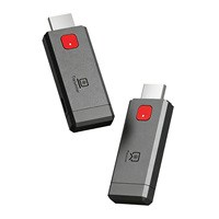 Extensor HDMI Inalámbrico Justlink de 50m 1080P, Transmisor y Receptor, ABS, Plug&Play, para Video y Audio a Monitor, PC/Laptop/TV Box