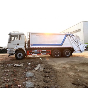 Shacman tùy chỉnh 18cbm 19cbm <span class=keywords><strong>20cbm</strong></span> <span class=keywords><strong>compactor</strong></span> Xe tải rác 6x4 nén Xe tải rác - Product Image 3