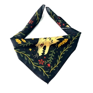 <span class=keywords><strong>Bandana</strong></span> quadrata <span class=keywords><strong>multiuso</strong></span> in cotone stampato personalizzato - Product Image 5