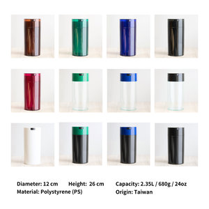 Recipiente hermético de 2.35L Fabricante al por mayor de lujo Recipiente hermético Contenedores de almacenamiento tarros para viajes - Product Image 2