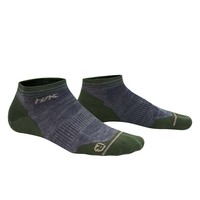 Chaussettes d'été légères en laine à hydrogène Crew Knitted Non-Slip Outdoor Sports Design Sweat-Absorbent Breathable Body