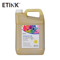 Encre à faible odeur pour imprimante Starfire SG1024 25PL, encre pour décoration en feuille d'aluminium, 5000ML CMYK