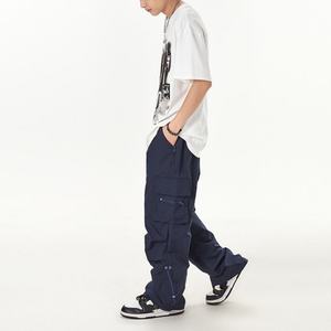 Pantalones Cargo para Hombre, Estilo Hip Hop Urbano, Talla Grande, Fabricación Personalizada OEM, con Múltiples Bolsillos (6 Bolsillos) - Product Image 5