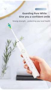 Nouvelle brosse à dents électrique sonique, vente en gros, coffret cadeau pour couples, adultes, brosse à dents électrique intelligente pour la maison - Product Image 5