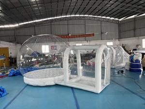 Casa Burbuja Inflable Transparente Comercial 2025 <span class=keywords><strong>de</strong></span> Gran Venta con Colchón <span class=keywords><strong>de</strong></span> Camping <span class=keywords><strong>de</strong></span> Burbuja Rebotante para Eventos y Fiestas al Aire Libre - Product Image 5