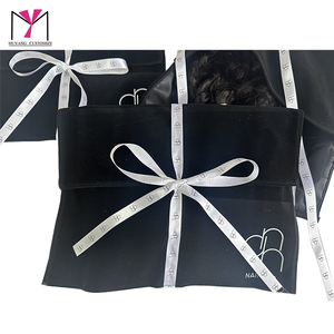 Bolsa de Terciopelo de Lujo MUYANG, Bolsa Cosmética Biodegradable de Poliéster con Cinta Personalizable para Perfume, Lápiz Labial y Crema para Ojos - Product Image 3