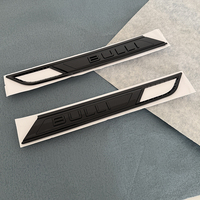 Nouvel Emblème de Porte de Luxe en ABS Chromé Argent Brillant Noir pour Multivan, Accessoires de Carrosserie
